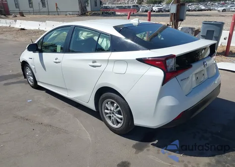 2019 Toyota Prius z USA, uszkodzony, nr VIN JTDKARFUXK3087590